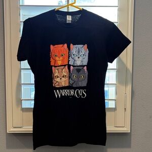 Warrior Cats Black T-Shirt